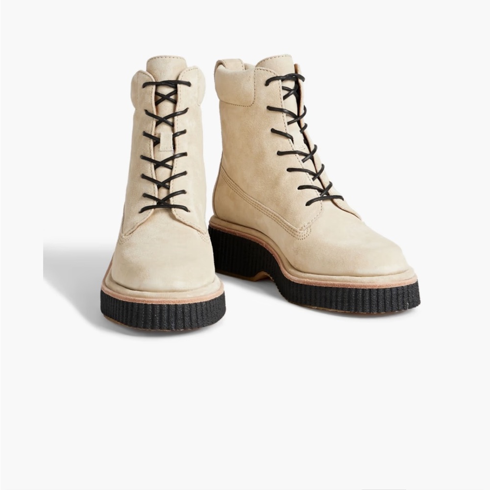 Rag & Bone Sloane Boots in Paloma Beige Suede